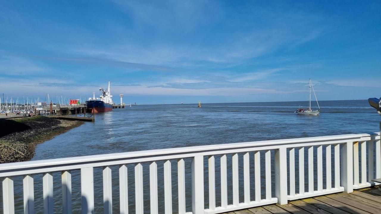 Fewo-Elbsicht-405 Cuxhaven Eksteriør billede